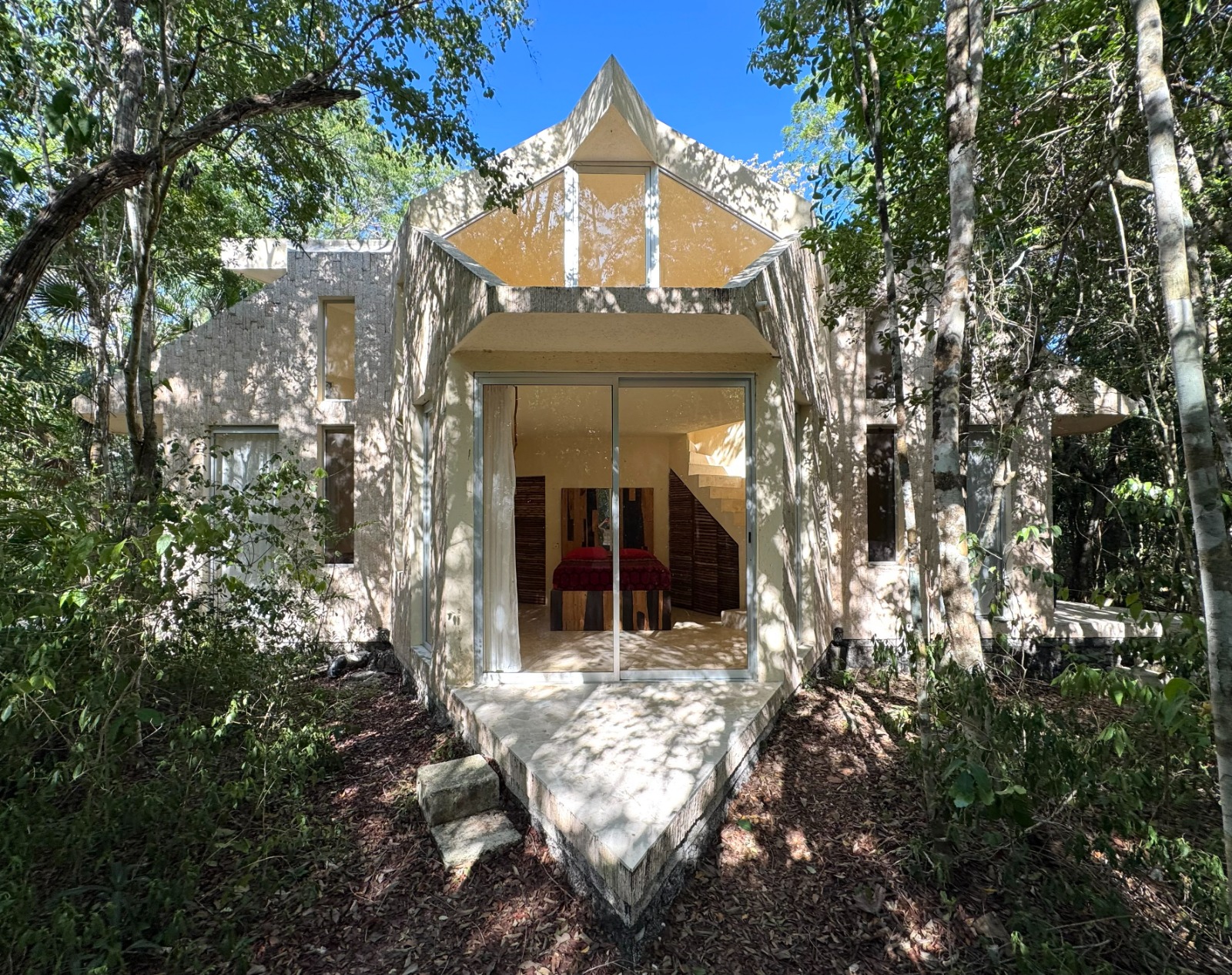 studio accommodation among palm trees
