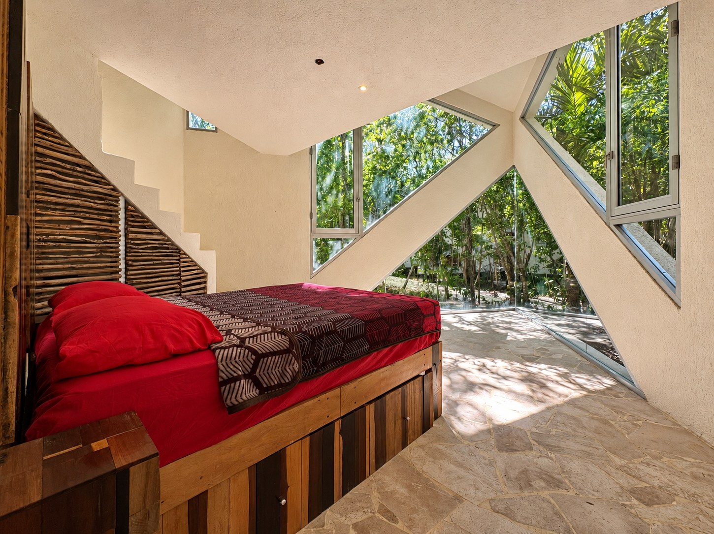 interior detail of a star cottage